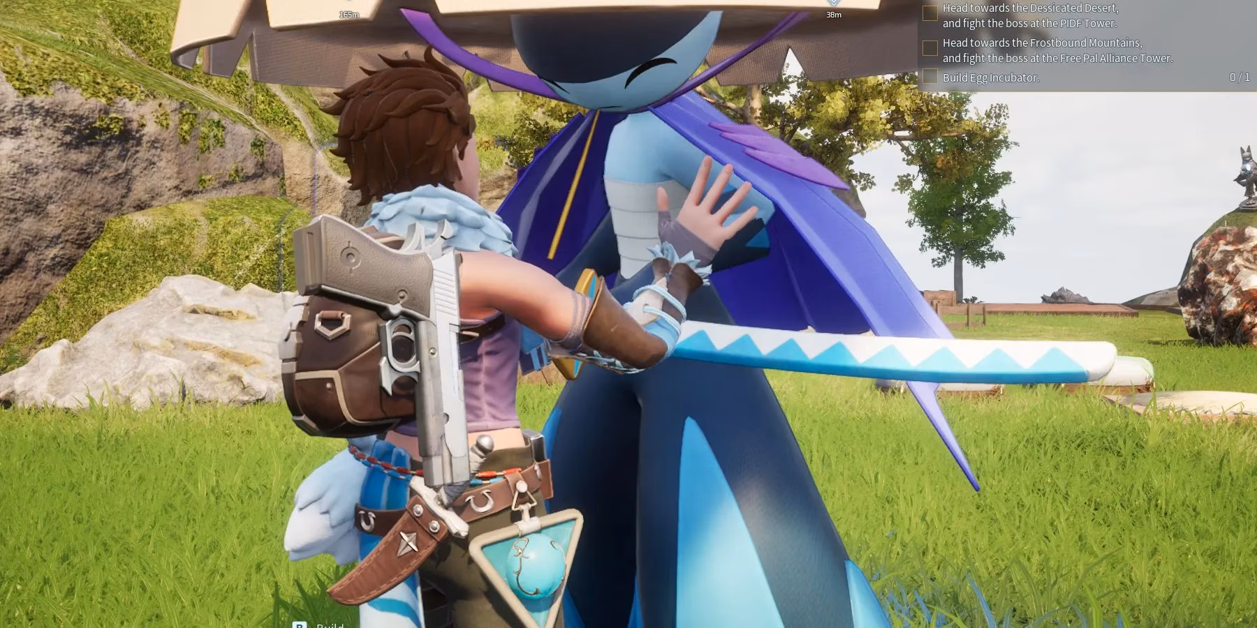 bushi-noct-palworld-s-midnight-samurai-a-fiery-shadow-in-the-sakurajima-night-image-0