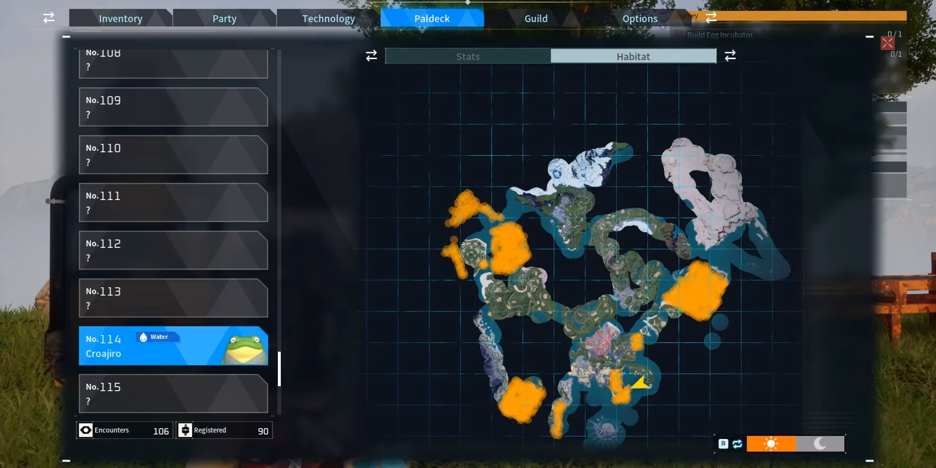 palworld-s-croajiro-the-versatile-frog-pal-for-early-game-base-building-and-battle-image-1